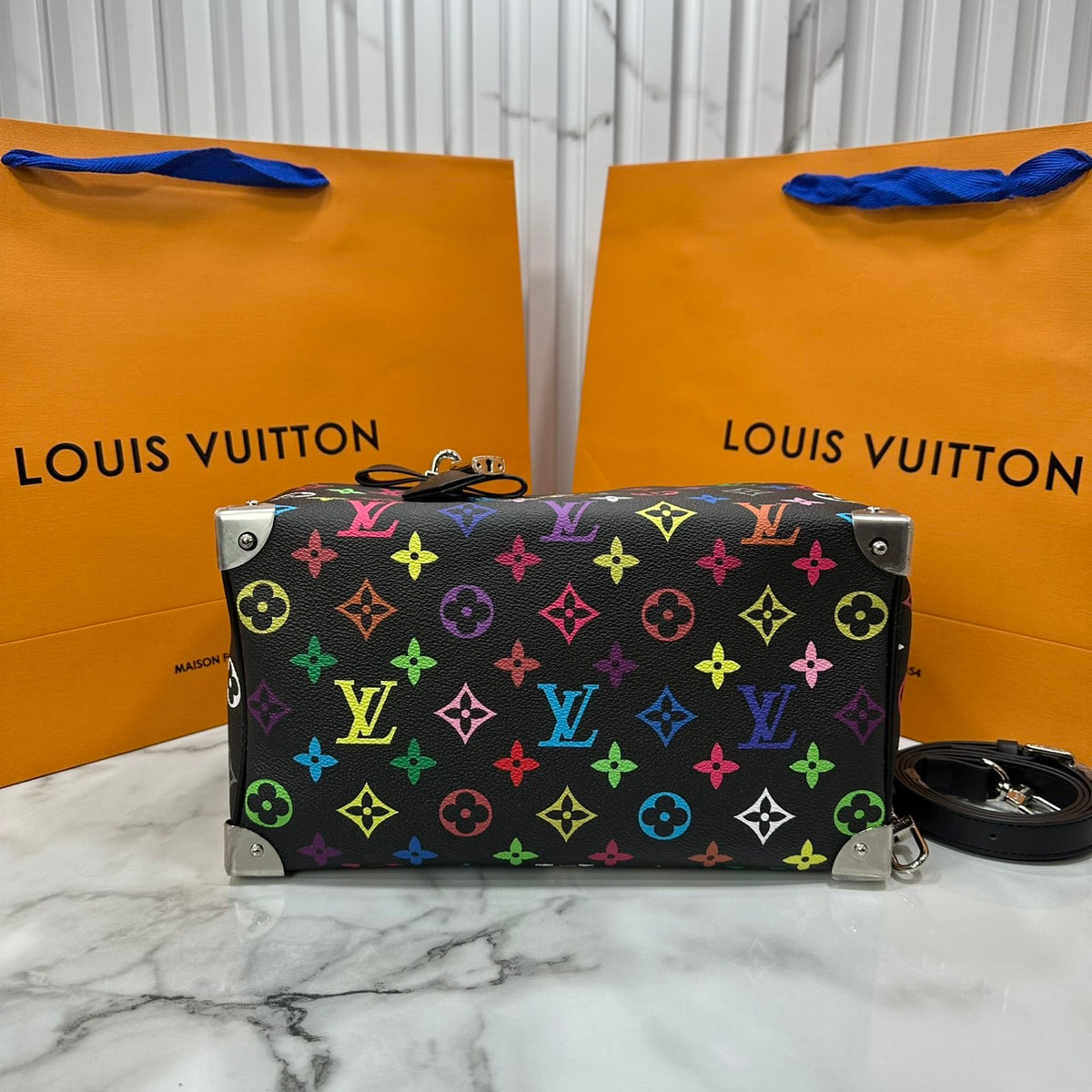 LV x Murakami Speedy 30 Multicolor Monogram Bag
