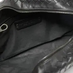 Bottega Veneta Black Intrecciato Belt Bag