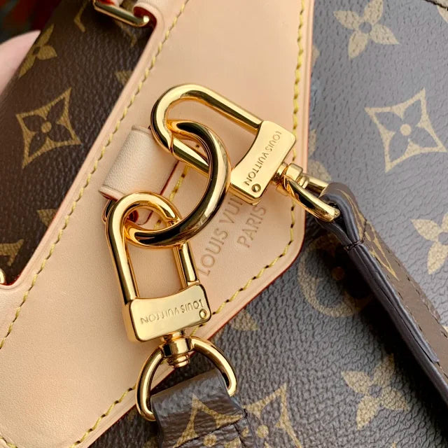 Louis Vuitton Montsouris PM backpack in Monogram coated canvas
