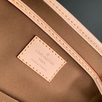 Louis Vuitton Montsouris PM backpack in Monogram coated canvas