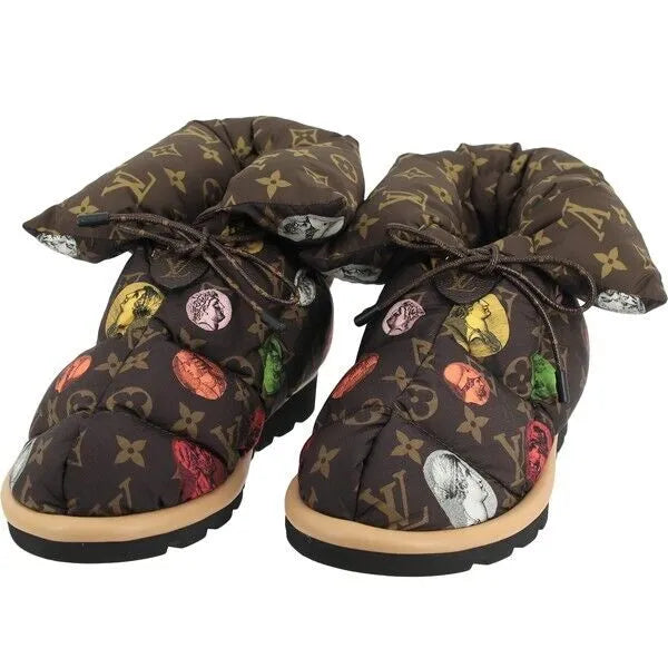 Louis Vuitton Monogram Nylon Snow Boots