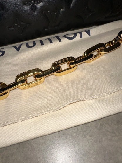Louis Vuitton Coussin PM Embossed Monogram Black