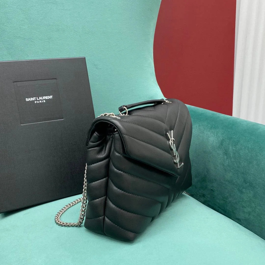 YSL Loulou Small with sliver hard 1:1 Top Quality replica Bag