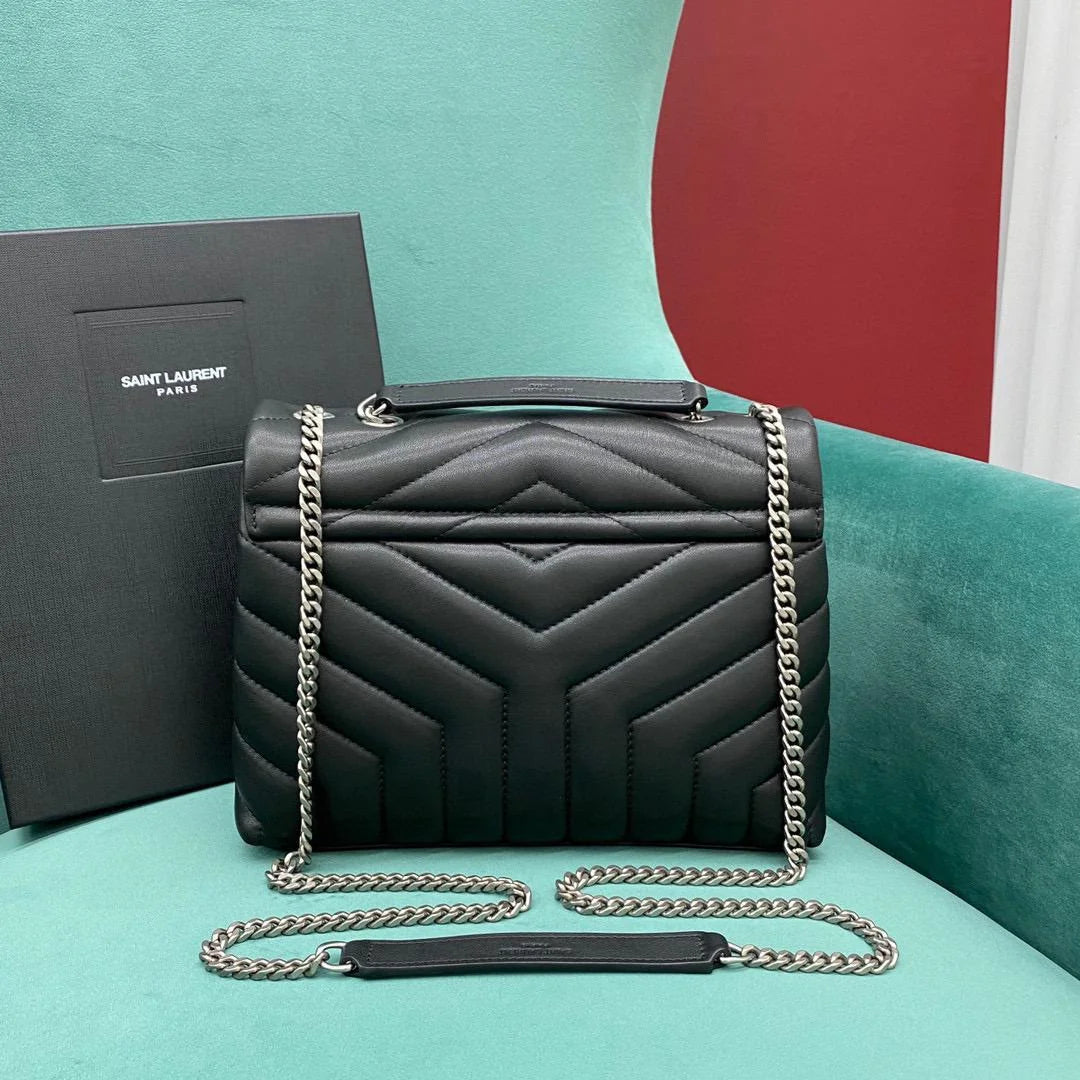 YSL Loulou Small with sliver hard 1:1 Top Quality replica Bag