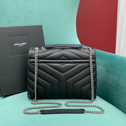 YSL Loulou Small with sliver hard 1:1 Top Quality replica Bag