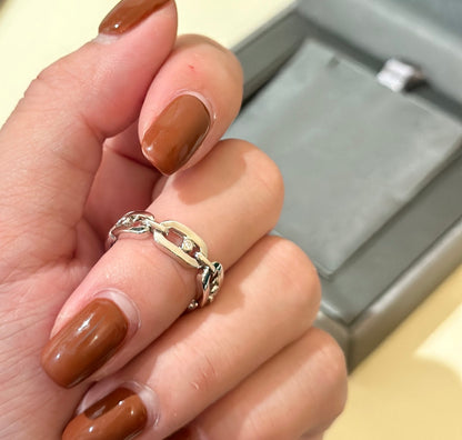 MOVE LINK DIAMOND RING