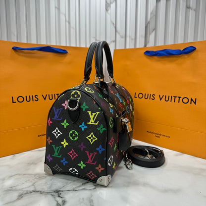 LV x Murakami Speedy 30 Multicolor Monogram Bag
