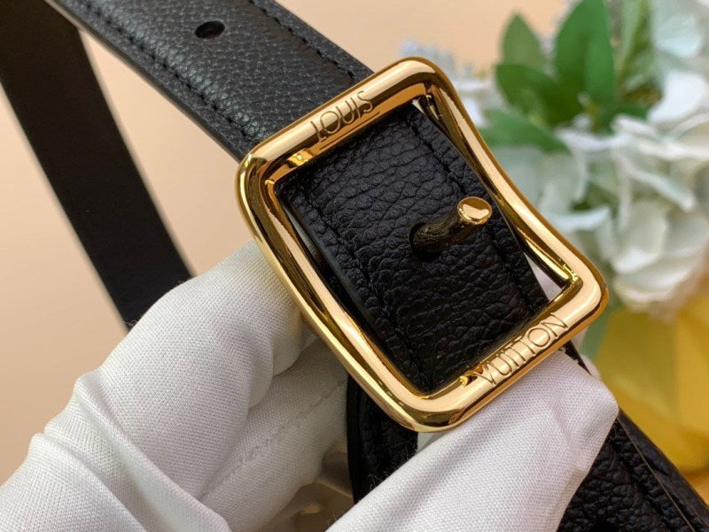 Louis Vuitton LV Moon Mini Bag Black Replica Hanbags 20.5x11x5cm