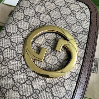 Gucci Blondie Branded Women’s Handbag with Ophidia Pattern 28x16x4cm
