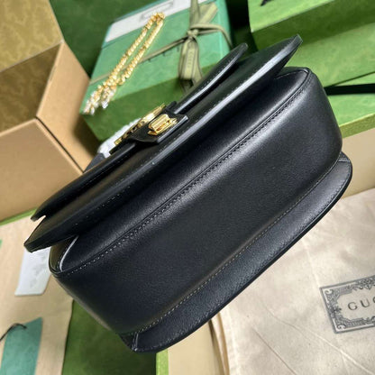 Branded Women’s Handbag Gucci Blondie Handle Super Smooth Leather 23x15cm